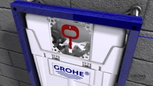 Как отрегулировать скорость смыва в инсталляции Grohe